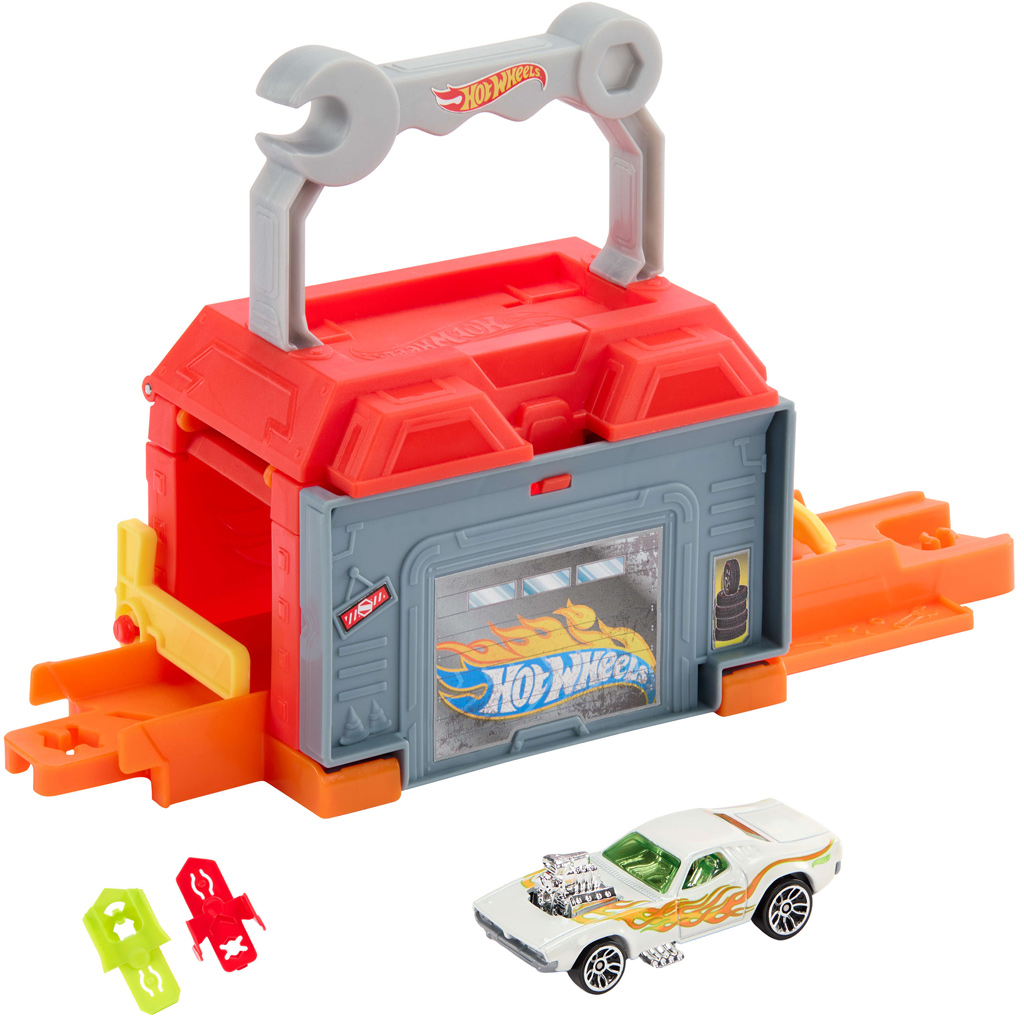 Hot Wheels: City Repair & Go Auto-Werkstatt Grundset – Mattel Bild 2