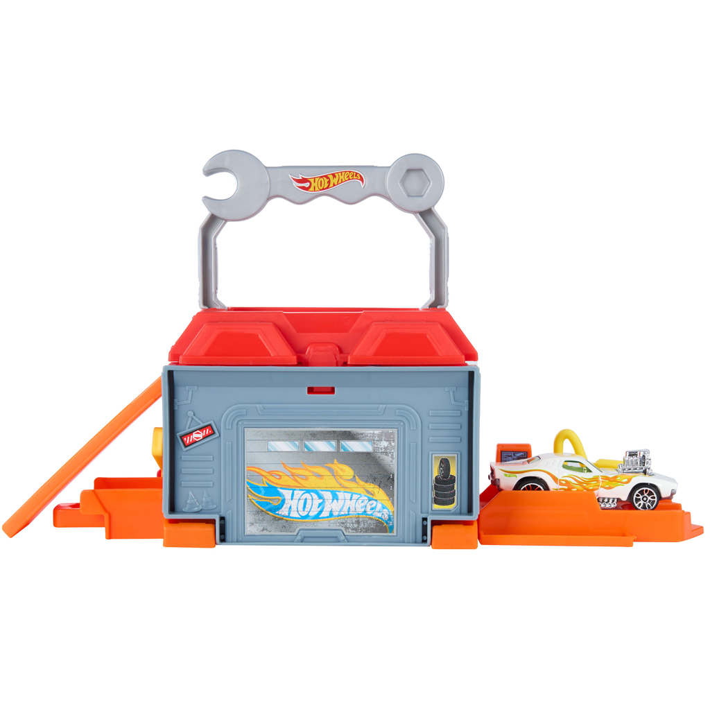 Hot Wheels: City Repair & Go Auto-Werkstatt Grundset – Mattel Bild 3