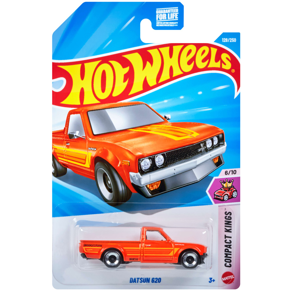 Hot Wheels: Datsun 620 Spielzeugauto 1/64 - Mattel Bild 1