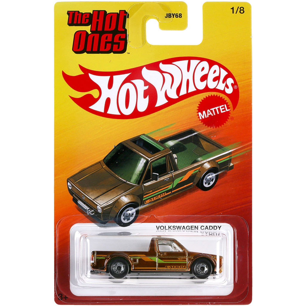 Hot Wheels: Die Hot Ones Volkswagen Caddy Spielzeugauto 1/64 - Mattel Bild 1