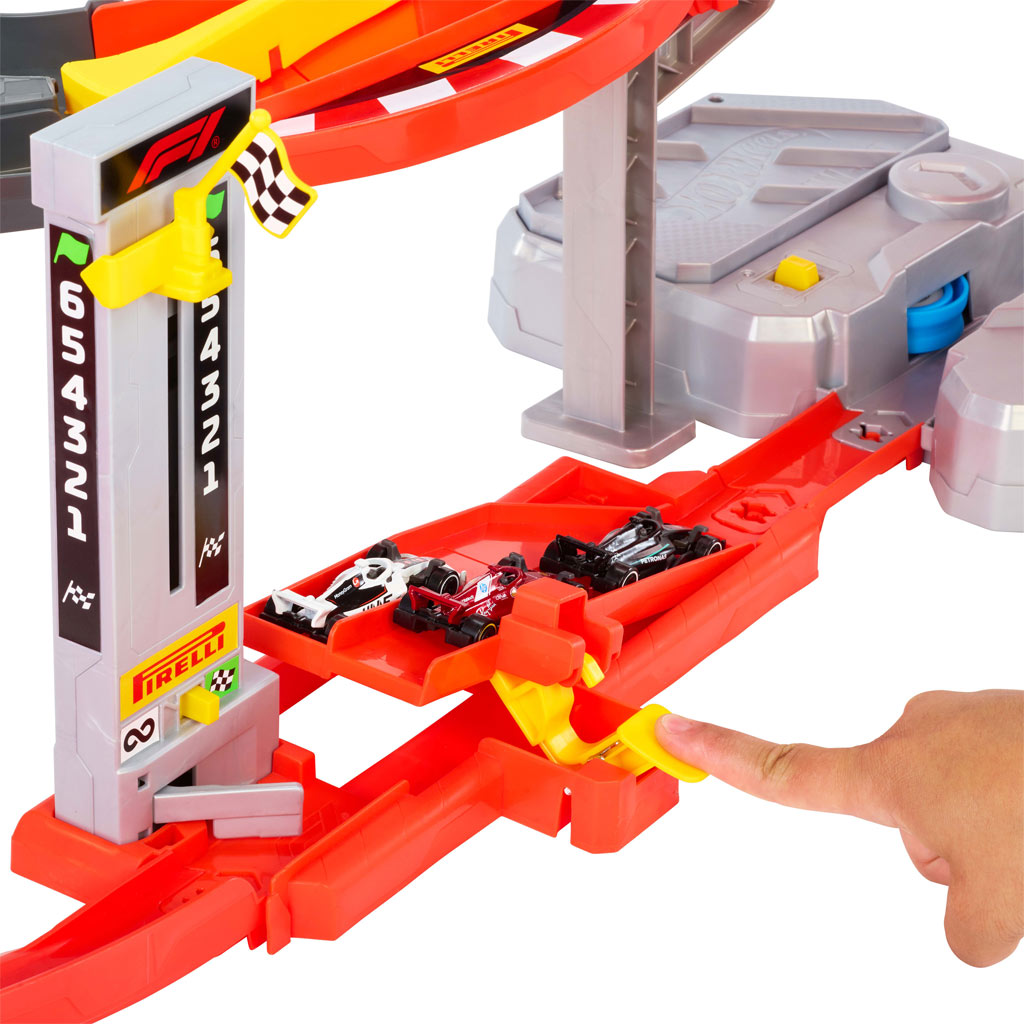Hot Wheels F1 Deluxe Strecke - Mattel Bild 4