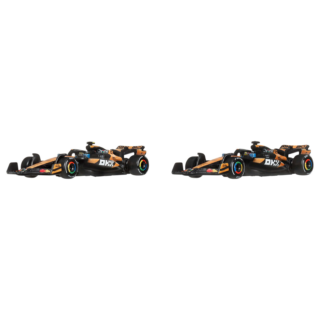 Hot Wheels F1 Kleinwagen 2er Pack - McLaren: Norris + Piastri - Mattel Bild 2
