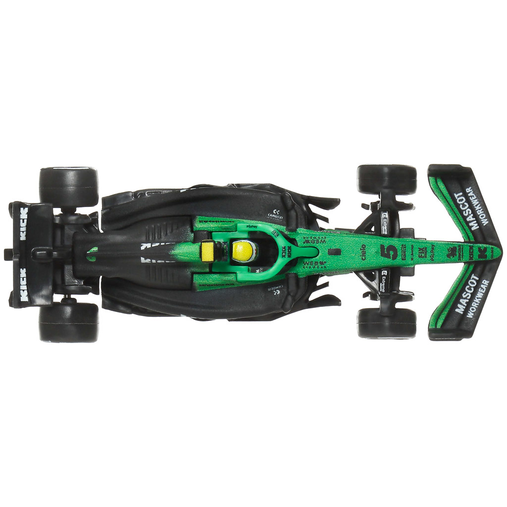 Hot Wheels F1 Kleinwagen 2er Set - Sauber: Hulkenberg + Bortoleto - Mattel Bild 3