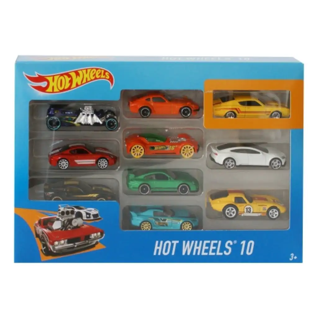 Hot Wheels Spielzeugauto-Set 10 Stück - Mattel Bild 2