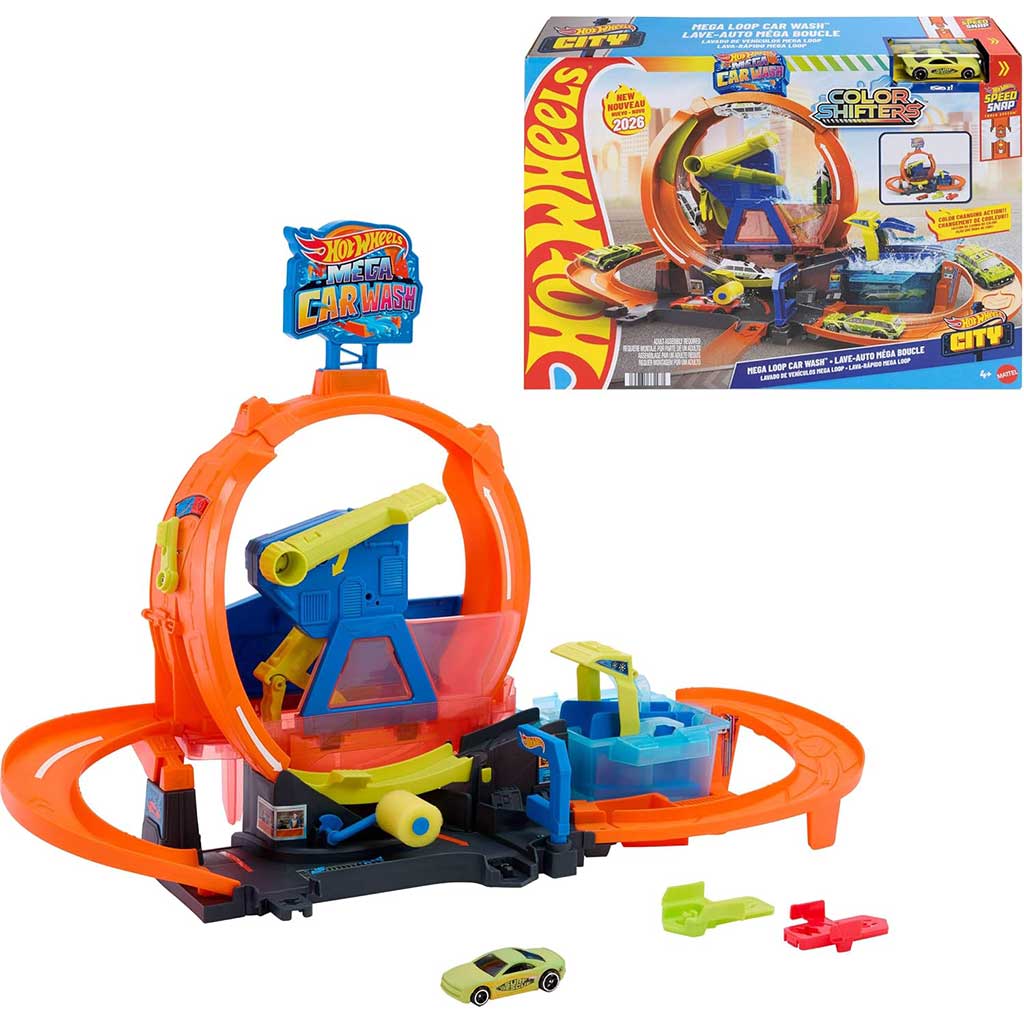 Hot Wheels: Mega Autowaschspielset - Mattel Bild 2