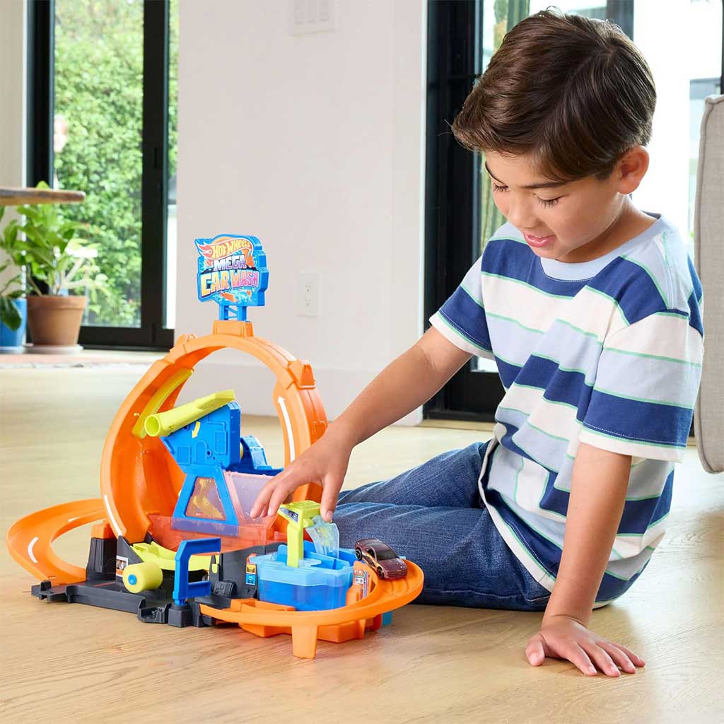 Hot Wheels: Mega Autowaschspielset - Mattel Bild 3