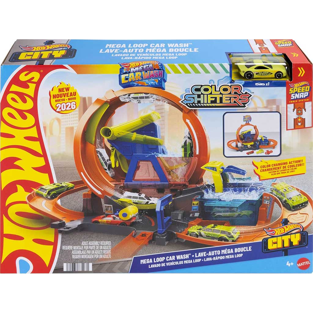 Hot Wheels: Mega Autowaschspielset - Mattel Bild 1