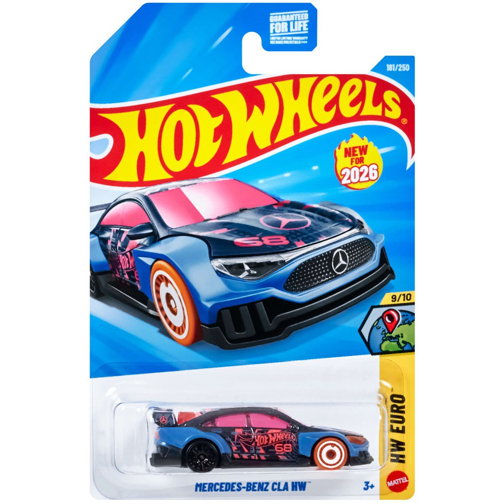 Hot Wheels: Mercedes-Benz CLA HW Spielzeugauto 1/64 - Mattel Bild 1