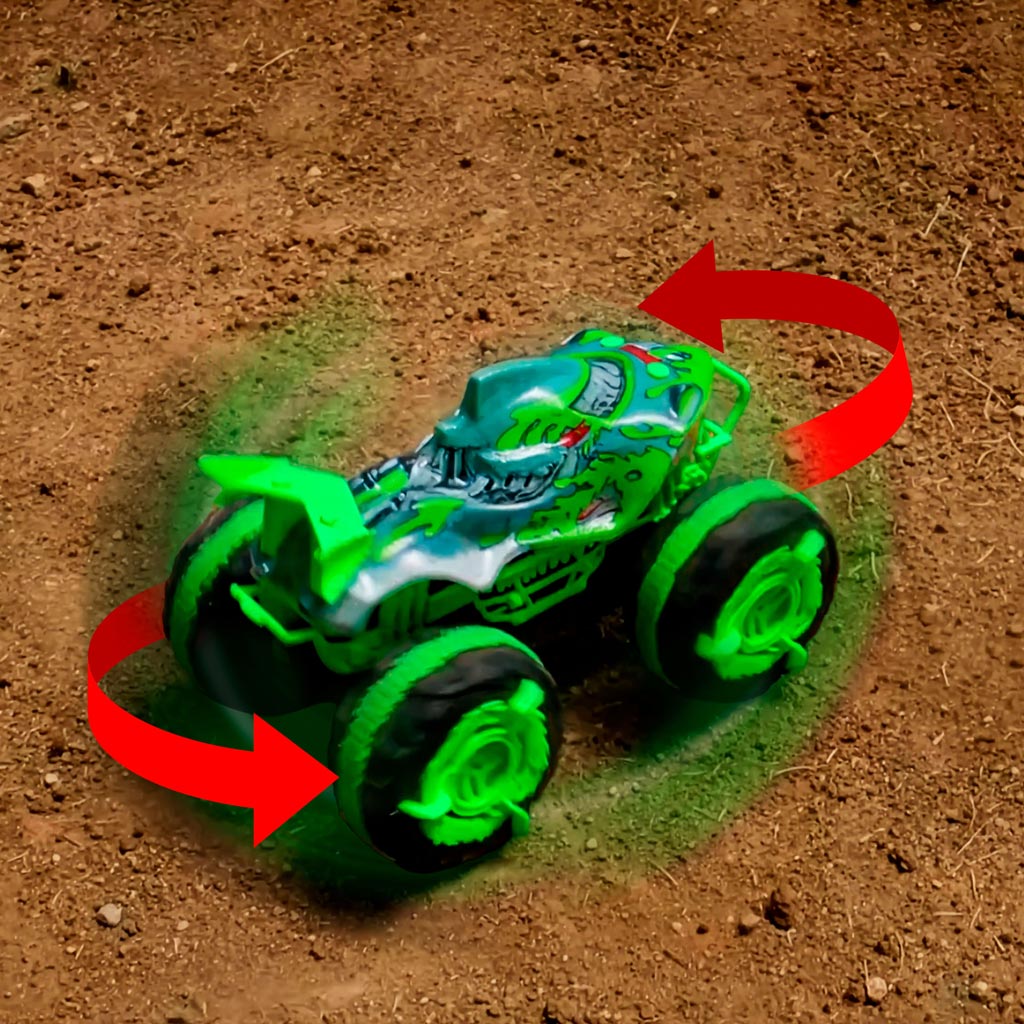 Hot Wheels Monster Trucks Fernbedienung Amphibienfahrzeug Great Bite 1/15 - Mattel Bild 4