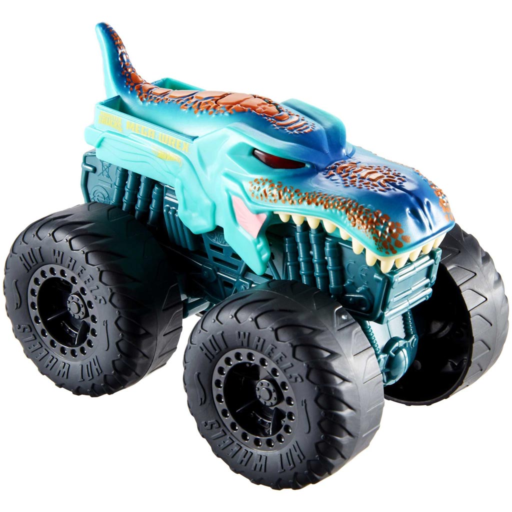 Hot Wheels Monster Trucks: Mega Wrex Monsterauto mit Licht- und Soundeffekten 1/43 - Mattel Bild 2