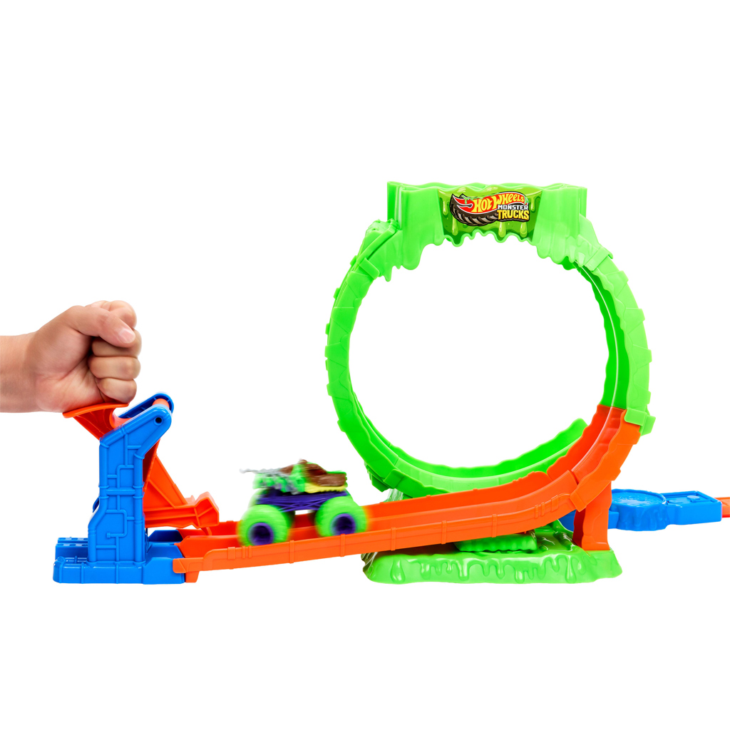 Hot Wheels Monster Trucks Slimehüpfbahn – Mattel Bild 4