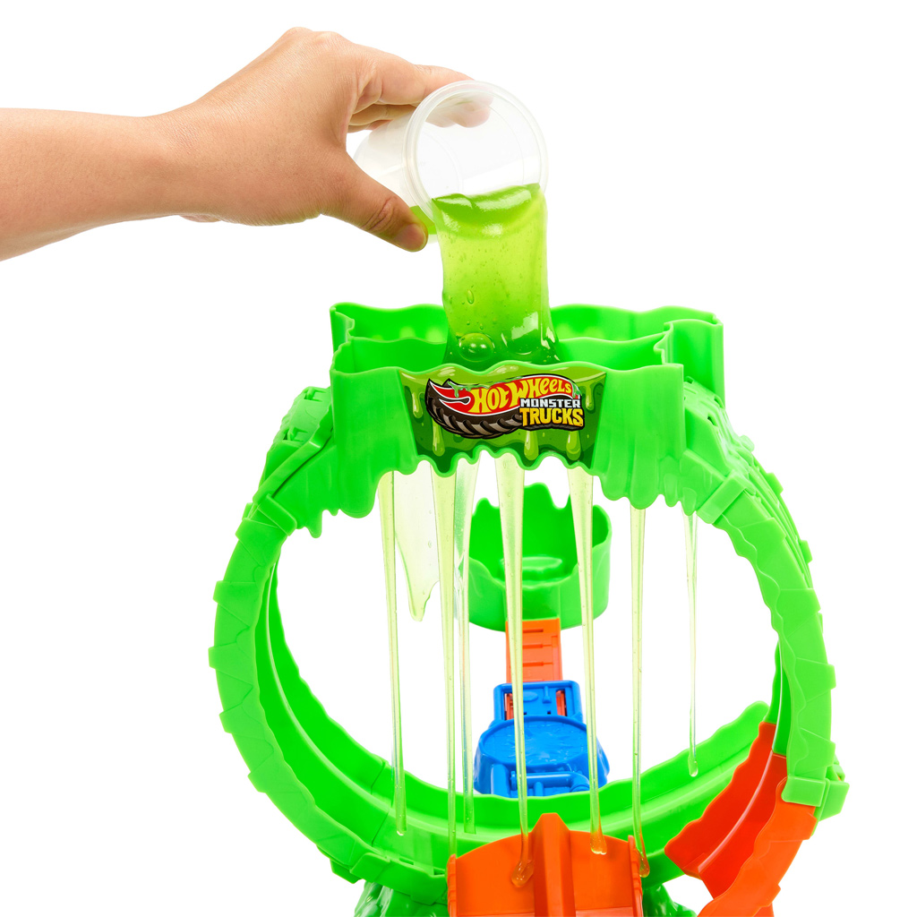 Hot Wheels Monster Trucks Slimehüpfbahn – Mattel Bild 5