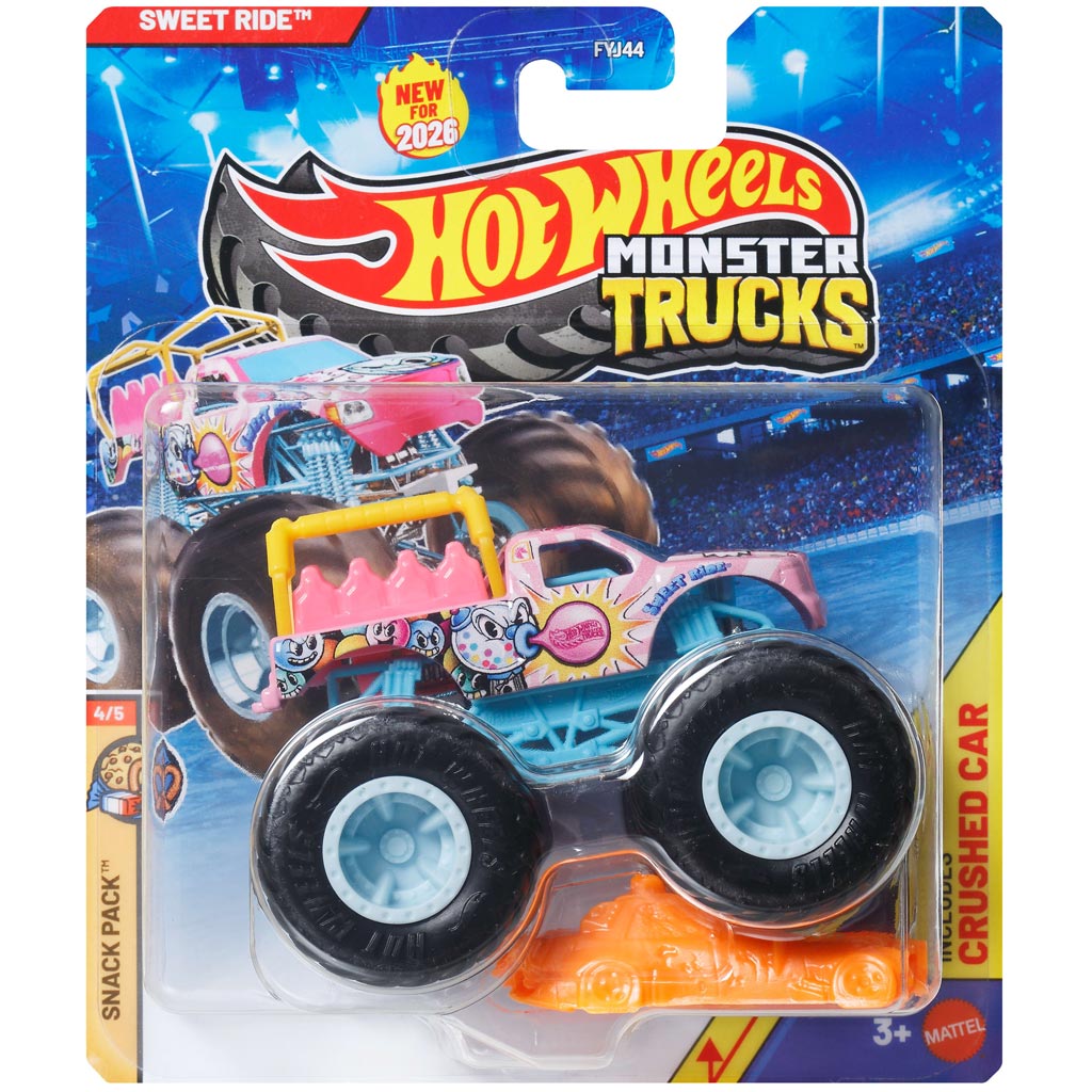 Hot Wheels Monster Trucks: Sweet Ride Spielzeugauto 1/64 – Mattel Bild 1
