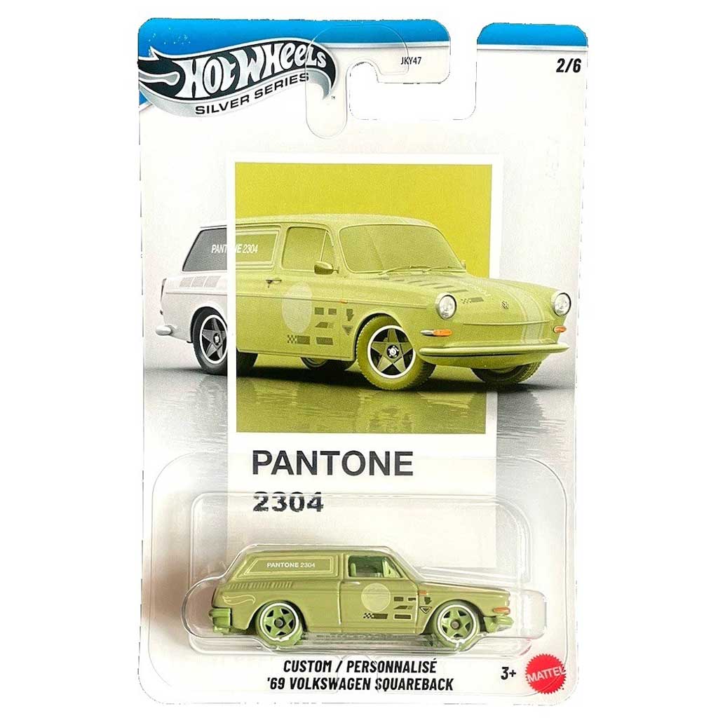 Hot Wheels Pantone: '69 Volkswagen Squareback Spielzeugauto - Mattel Bild 1