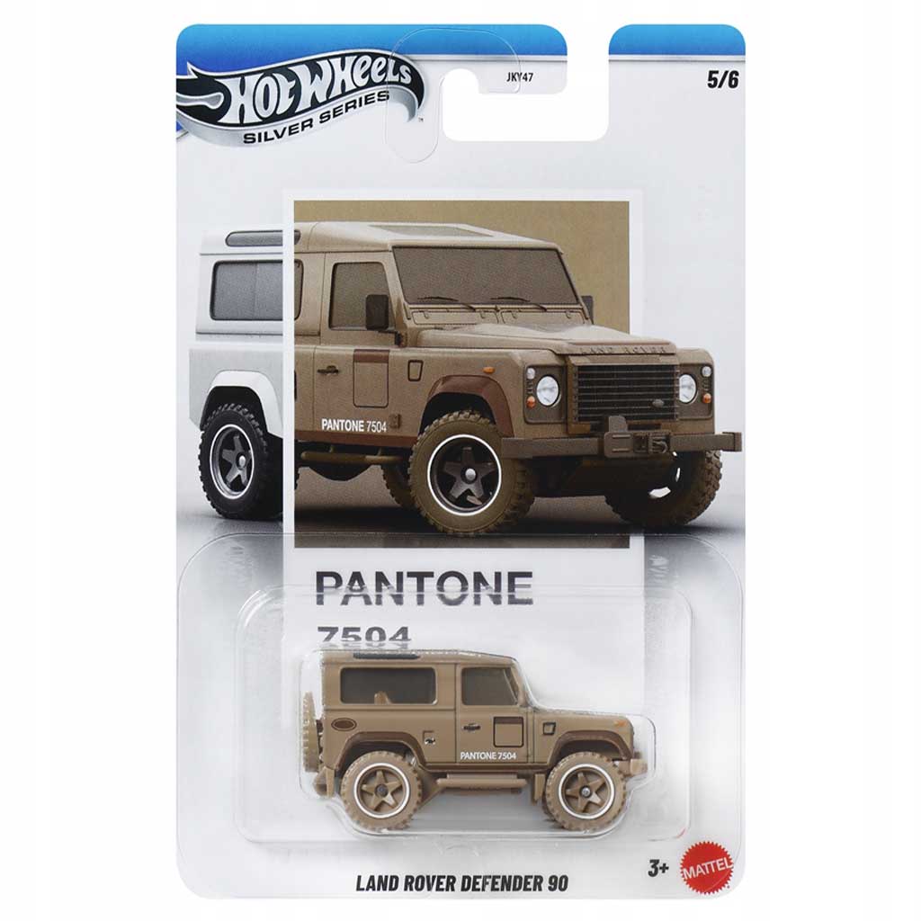 Hot Wheels Pantone: Land Rover Defender 90 Spielzeugauto - Mattel Bild 1