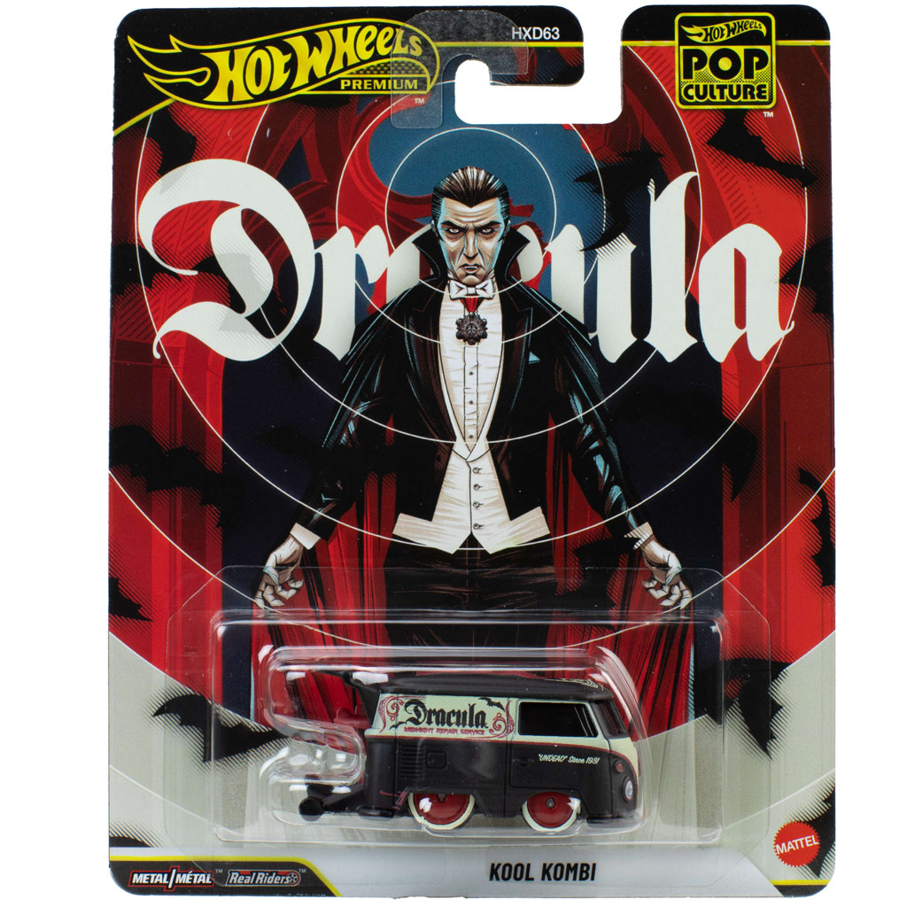 Hot Wheels: Pop Kultur Dracula Kool Kombi Spielzeugauto 1/64 - Mattel Bild 1