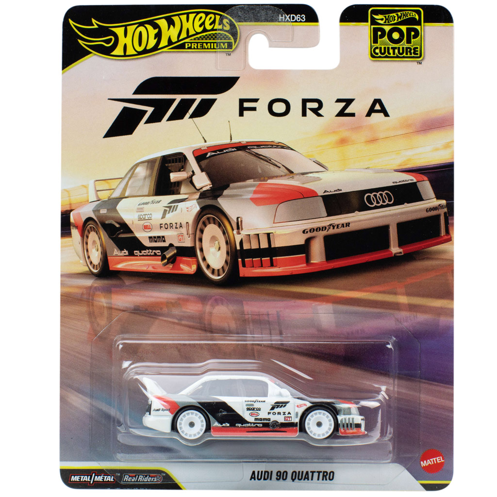 Hot Wheels: Pop Kultur Forza Audi 90 Quattro Spielzeugauto 1/64 - Mattel Bild 1