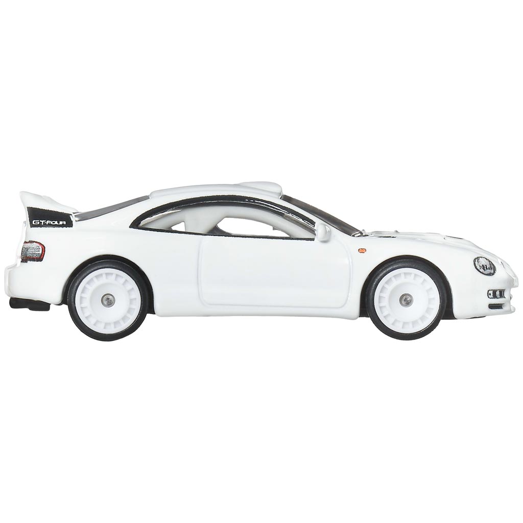 Hot Wheels: Premium Toyota ’90er JDM Sammlermodellautoset – Supra, Celica GT-Four, MR2 TRD und Sakura Sprinter, 1/64 - Mattel Bild 3
