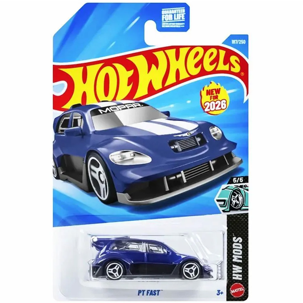 Hot Wheels: PT Fast Kleinwagen 1/64 - Mattel Bild 1