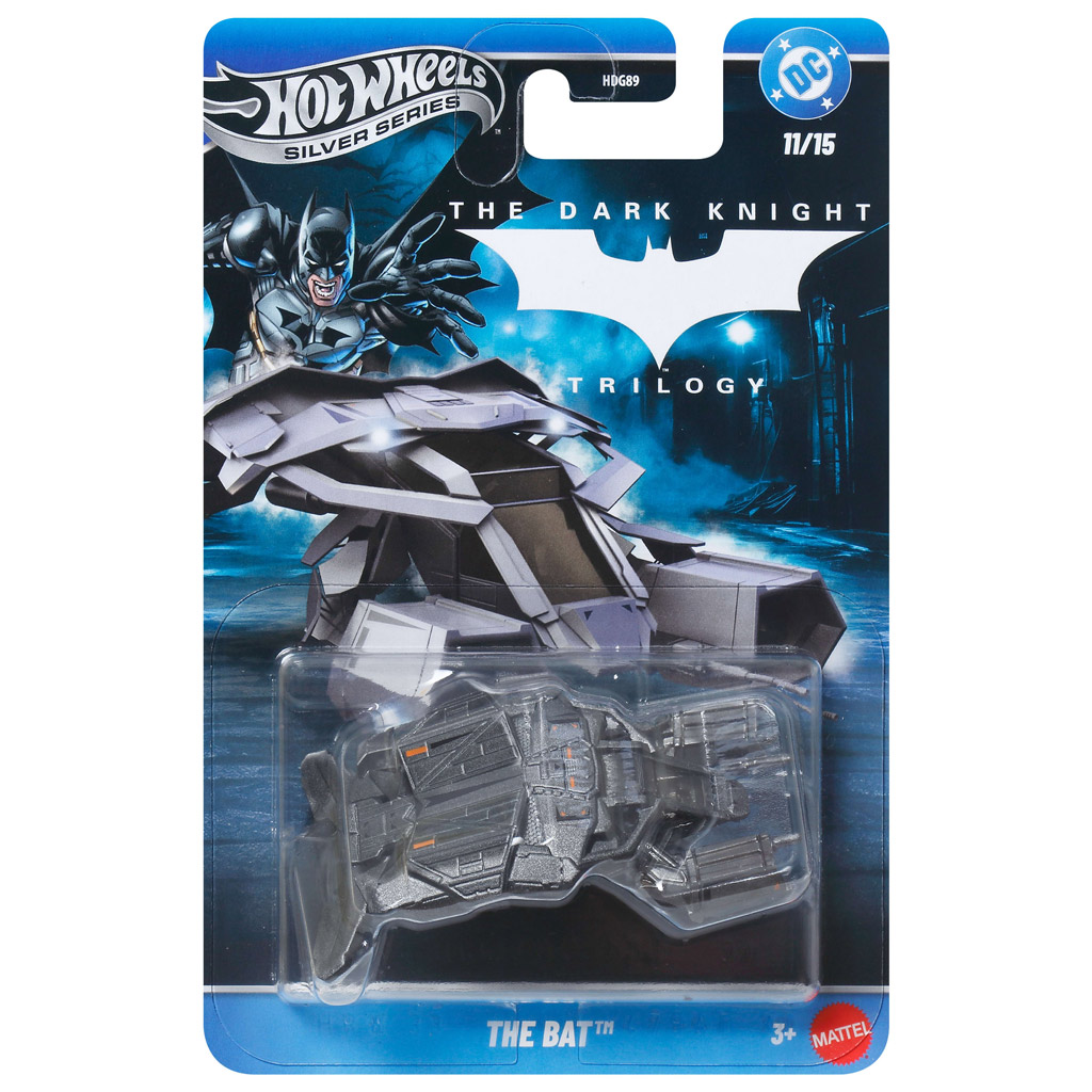 Hot Wheels Silber Serie: Batman The Bat Kleinwagen 1/64 - Mattel Bild 1