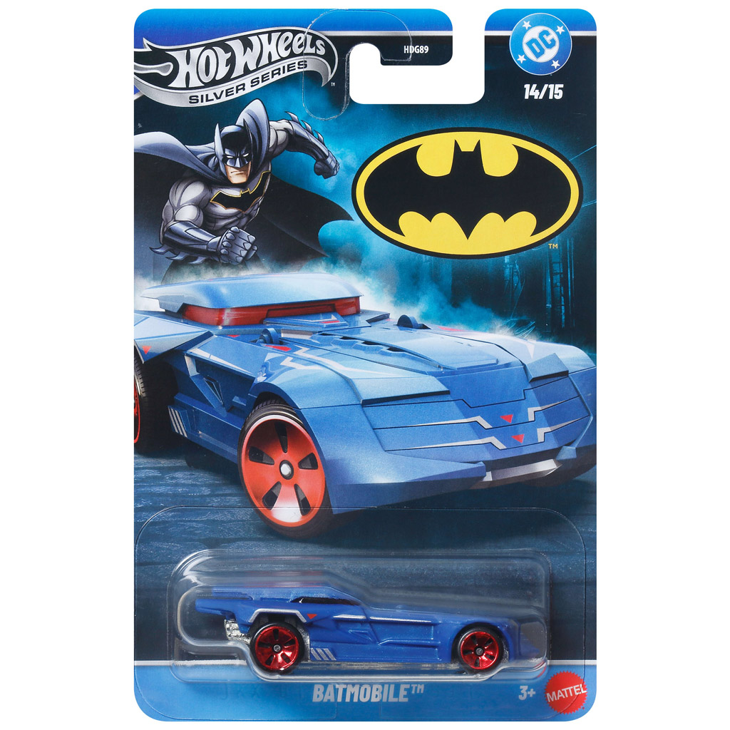Hot Wheels Silber Serie: Batmobil Kleinwagen 1/64 - Mattel Bild 1