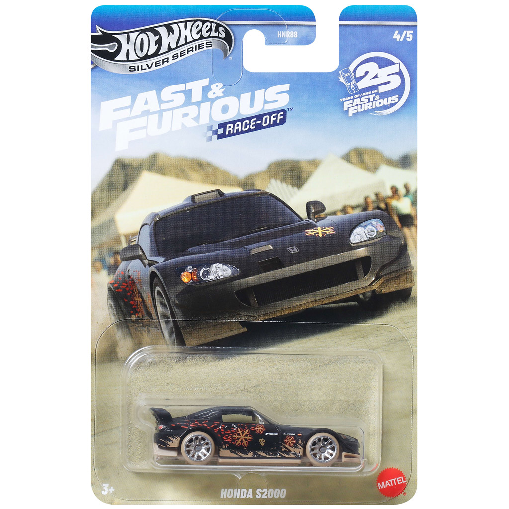 Hot Wheels Silver Series: Todesrennen Honda S2000 Spielzeugauto 1/64 - Mattel Bild 1