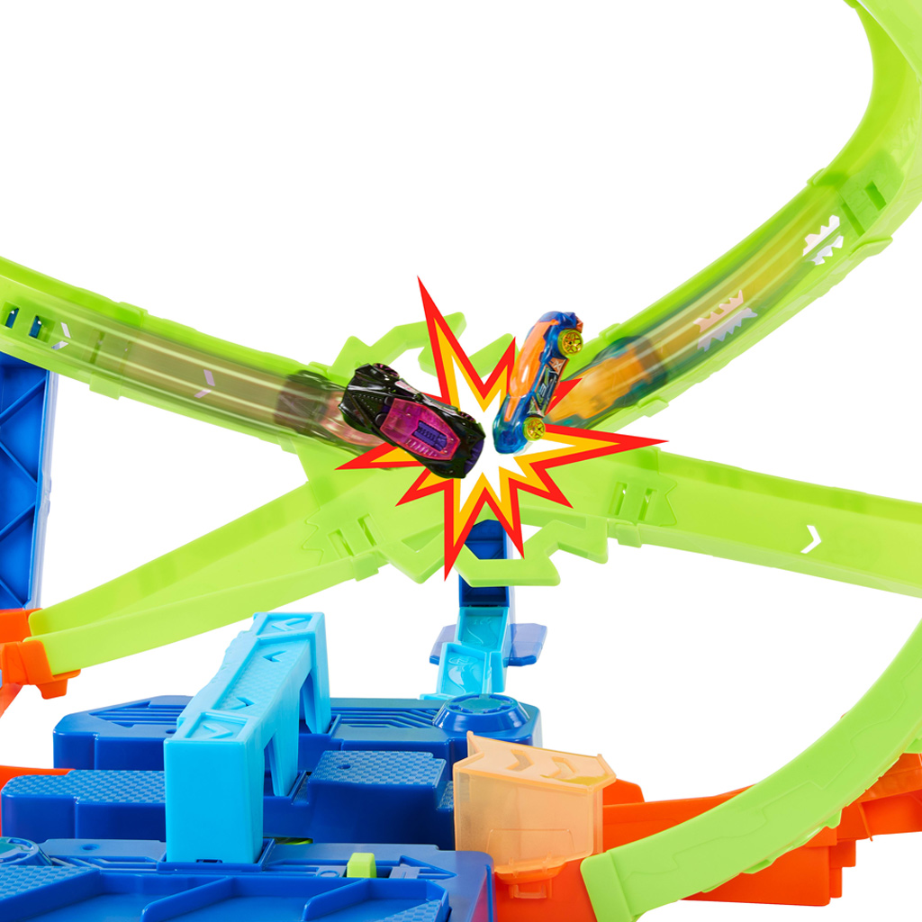 Hot Wheels Stunt Tracks Kanyarkavalkád Autobahn Set - Mattel Bild 3