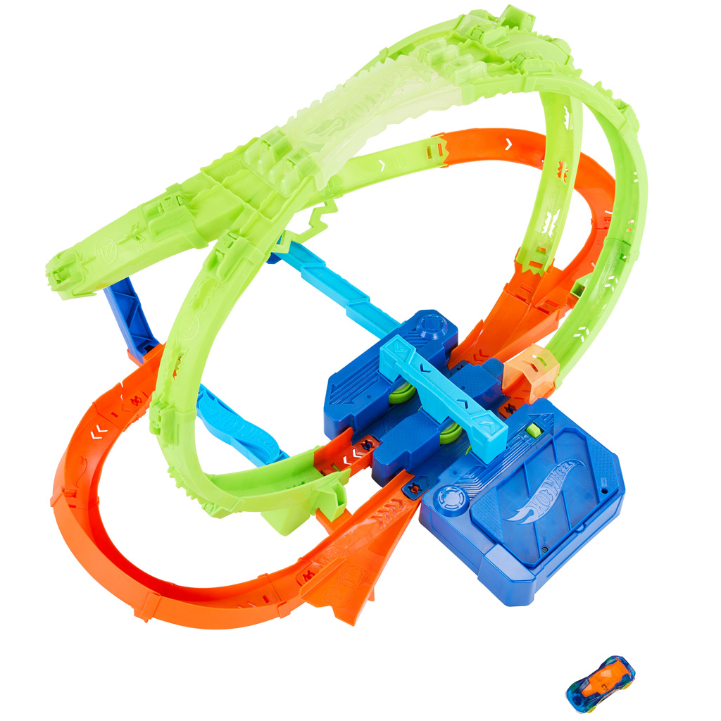 Hot Wheels Stunt Tracks Kanyarkavalkád Autobahn Set - Mattel Bild 4