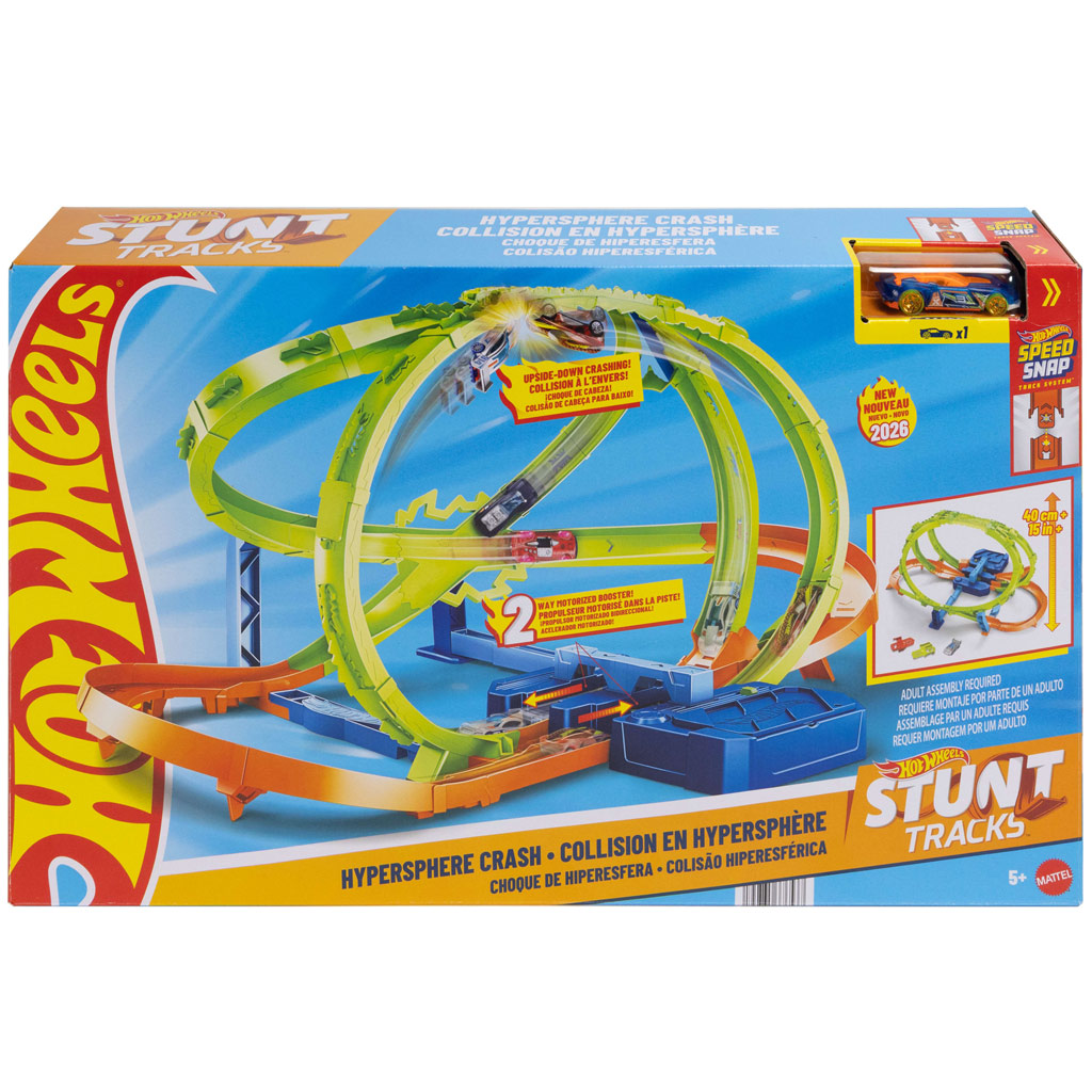 Hot Wheels Stunt Tracks Kanyarkavalkád Autobahn Set - Mattel Bild 1