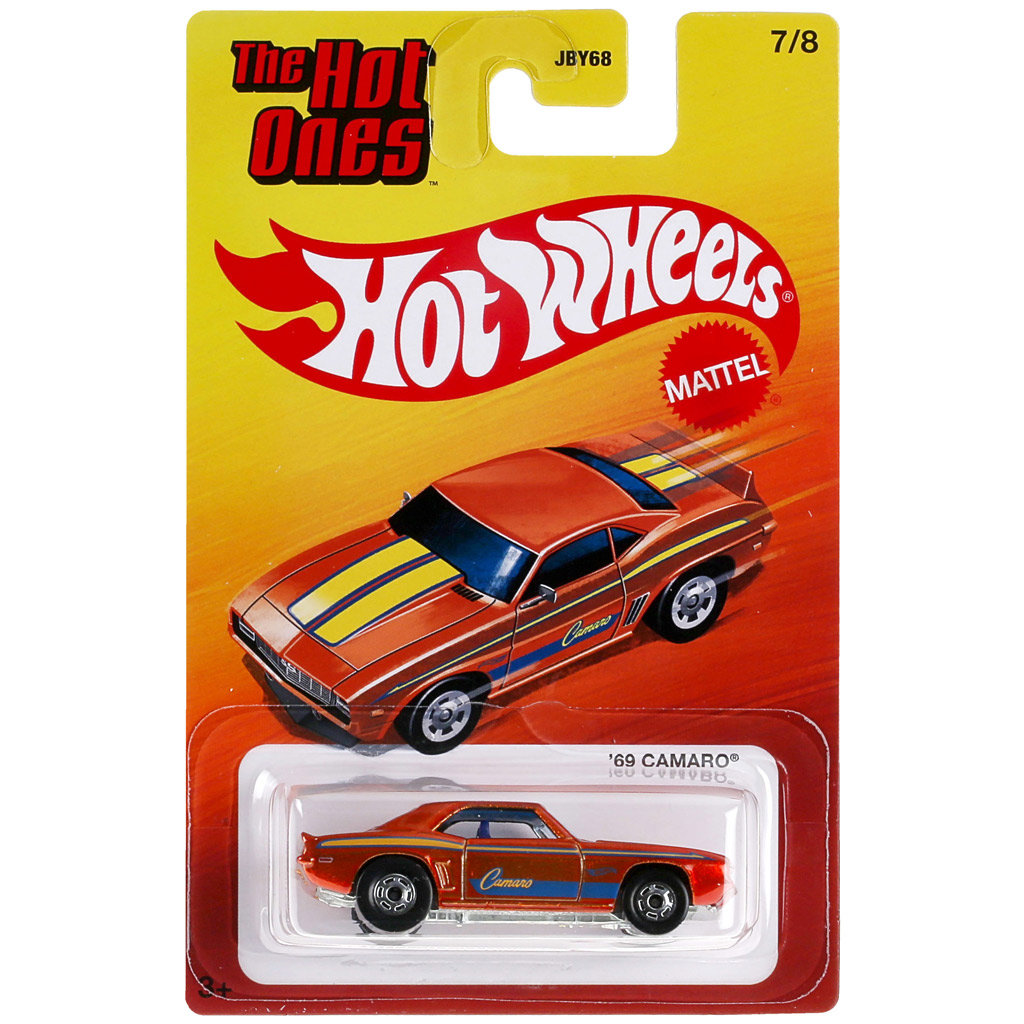Hot Wheels: The Hot Ones '69 Camaro Spielzeugauto 1/64 - Mattel Bild 1