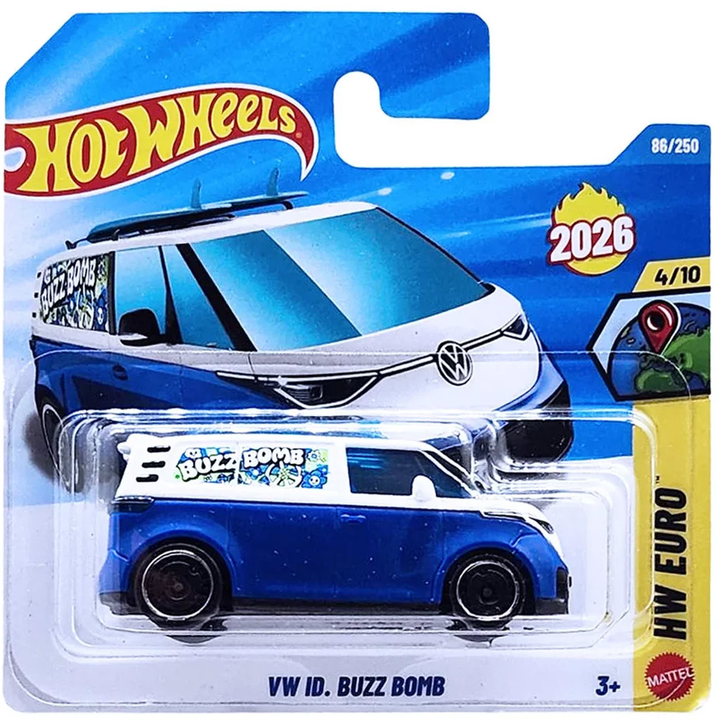Hot Wheels: VW ID. Buzz Bomb Spielzeugauto 1/64 - Mattel Bild 1