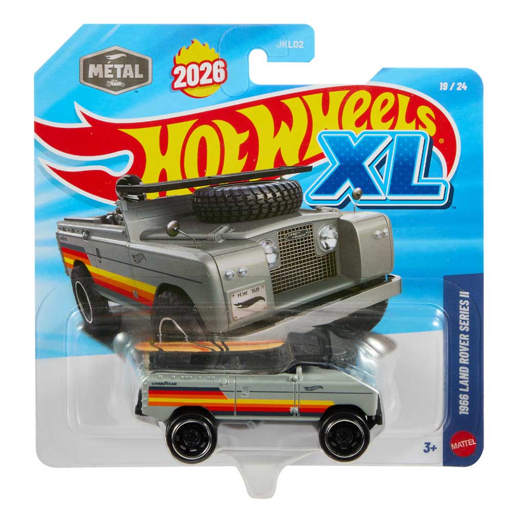 Hot Wheels XL: 1966 Land Rover Series II Spielzeugauto 1/43 - Mattel Bild 1