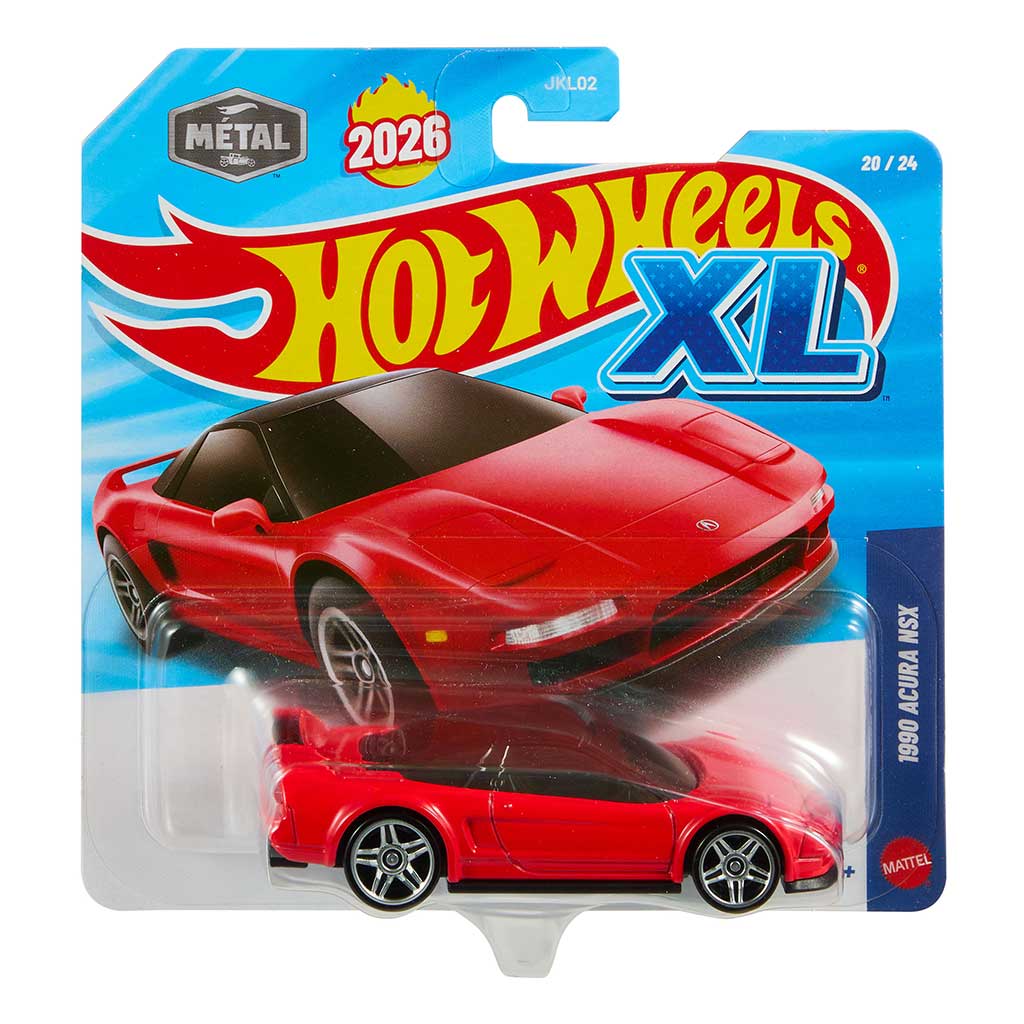 Hot Wheels XL: 1990 Acura NSX Spielzeugauto 1/43 - Mattel Bild 1