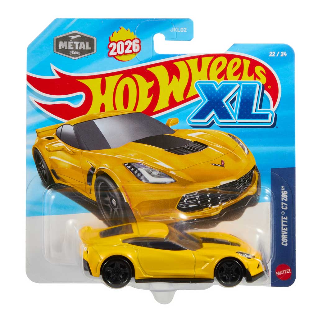 Hot Wheels XL: Corvette C7 Z06 Spielzeugauto 1/43 - Mattel Bild 1