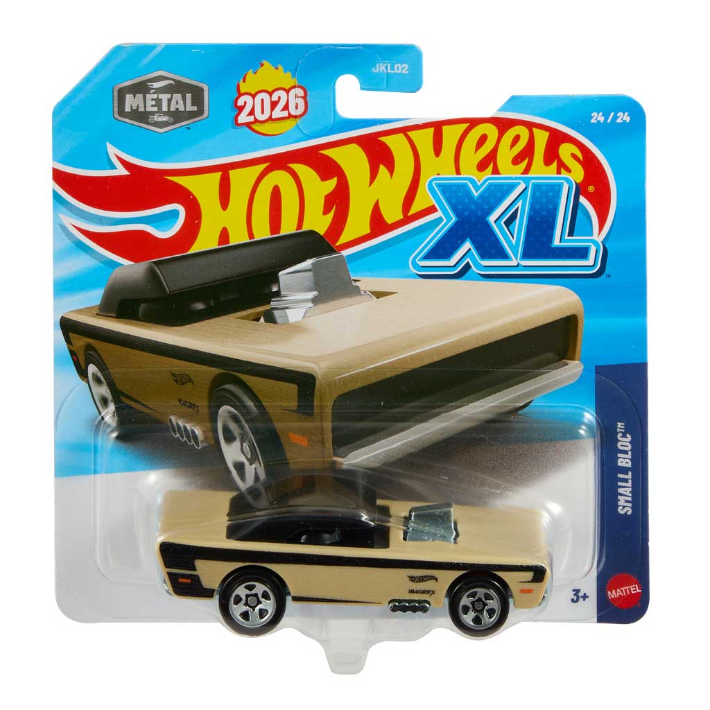 Hot Wheels XL: Kleines Blockauto 1/43 - Mattel Bild 1