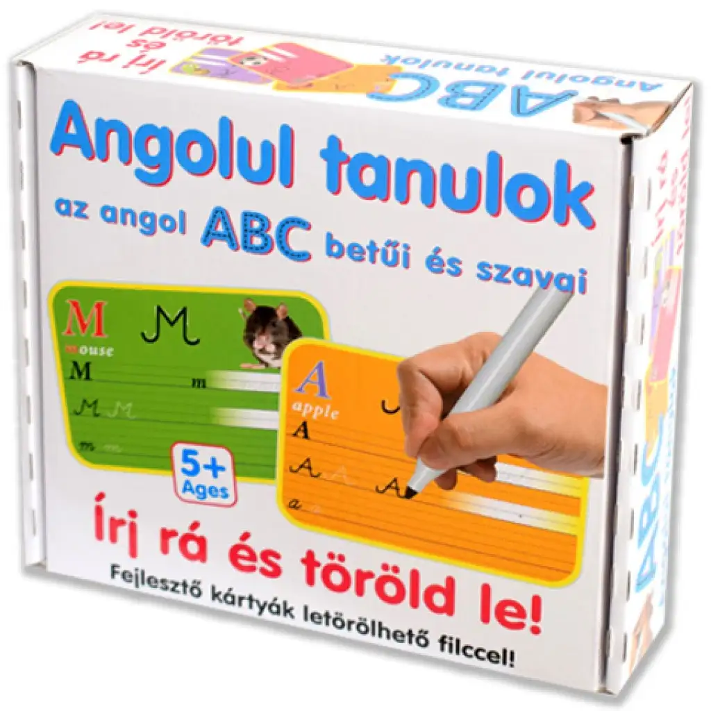 Ich lerne Englisch mit den Buchstaben und Wörtern des englischen ABC Bild 1
