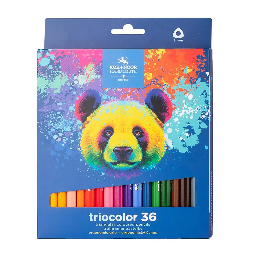 ICO: Koh-I-Noor 3145 Sechseckiger Buntstift in Bärendose, 36 Stück Bild 1
