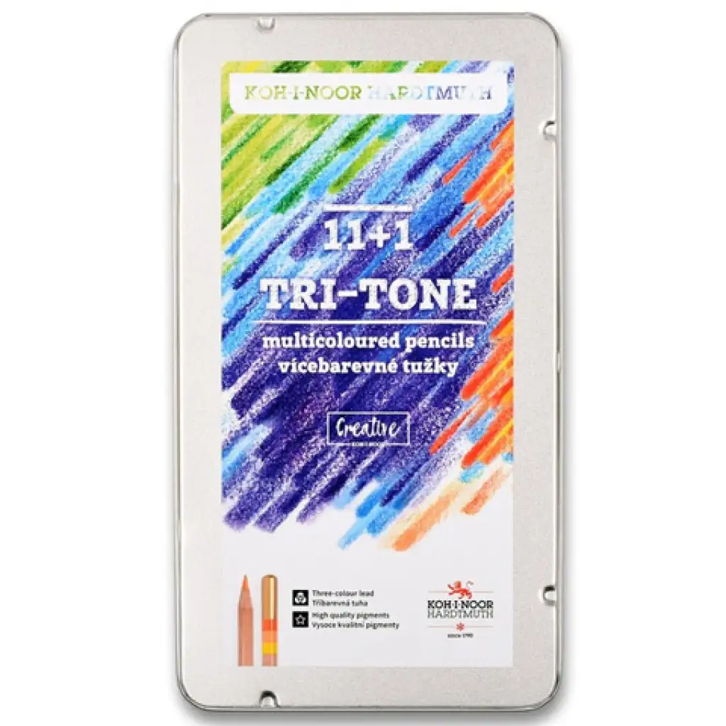 ICO: Koh-I-Noor 3442N Tri-Tone Buntstifte 12er-Set Bild 1