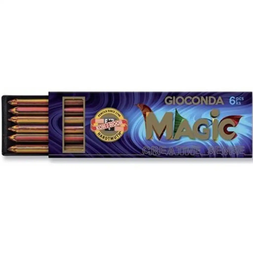 ICO: Koh-I-Noor Gioconda Magic Bleistift 5,6mm dick 6er-Set Bild 1