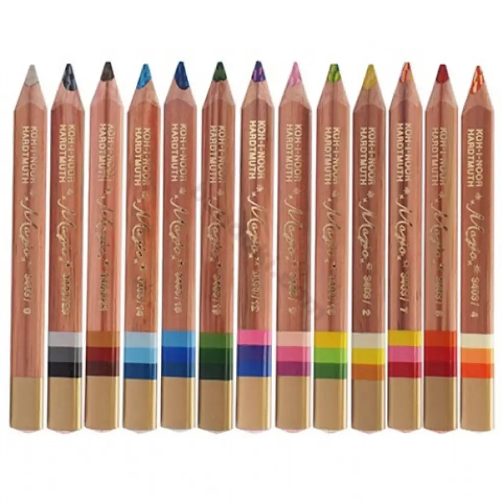 ICO: KOH-I-NOOR Magic Buntstift-Set 12+1 Stück Bild 2