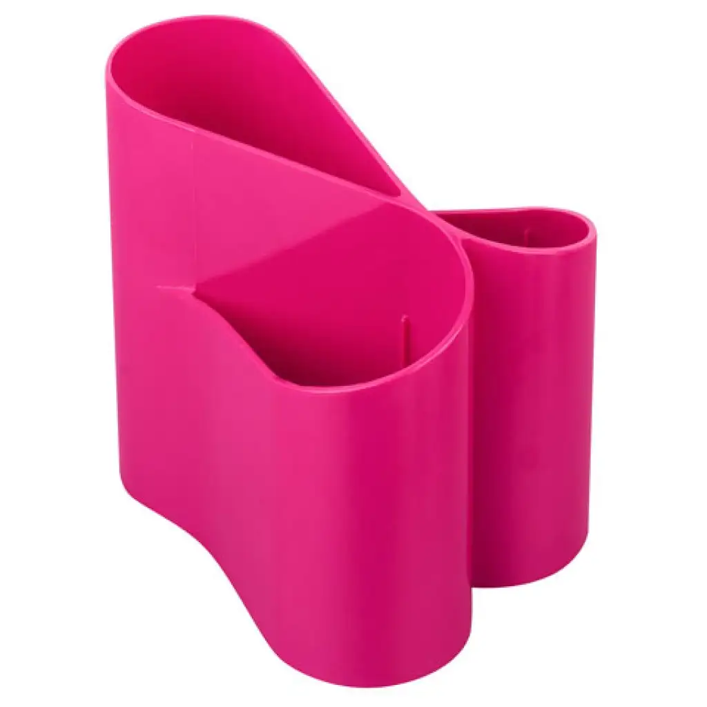 ICO: Lux designter rosa Stiftehalter Bild 1