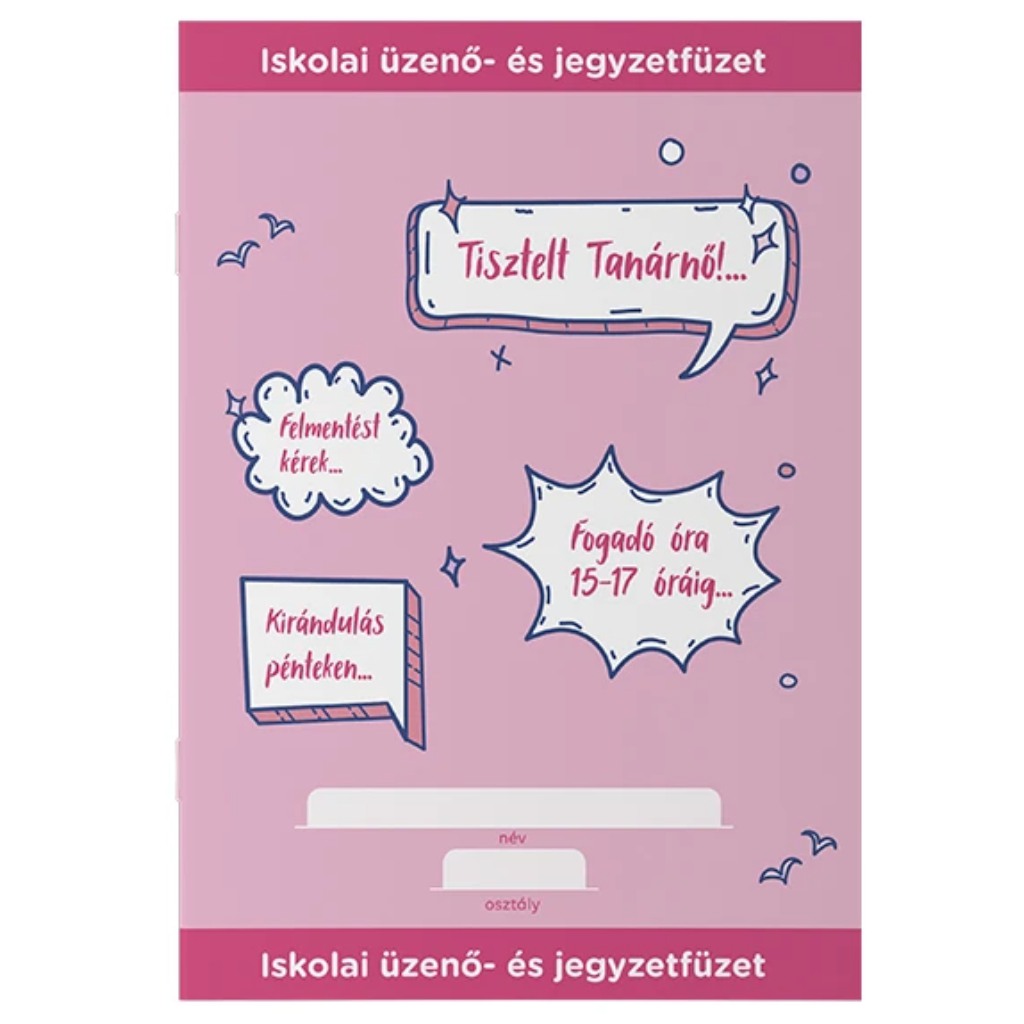 ICO: Pink Notizbuch A5 mit 32 Blättern Bild 1