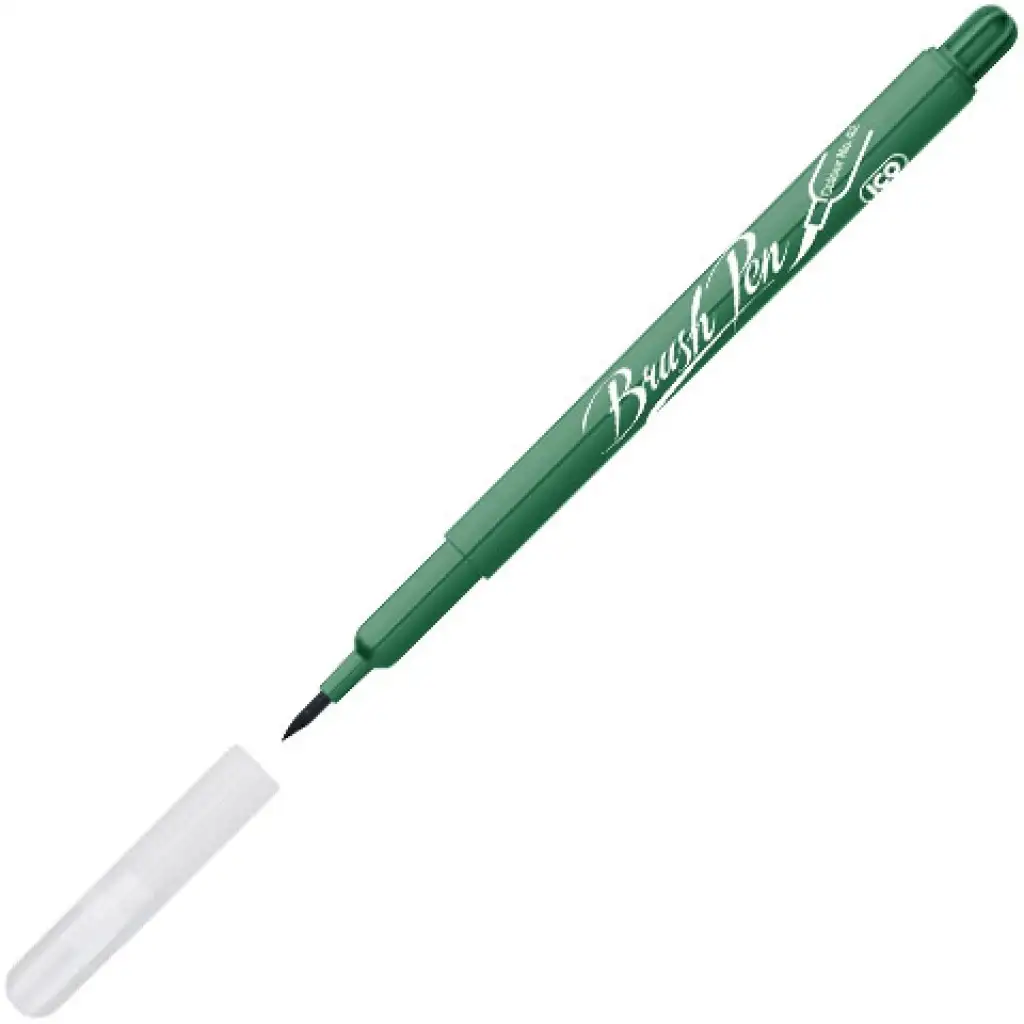 ICO: Pinselstift in dunkelgrün Bild 1