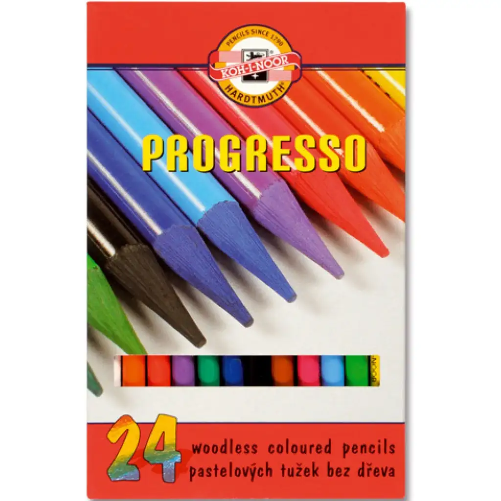 ICO: Progresso Pastellstifte 24 Stück Koh-I-Noor Bild 1