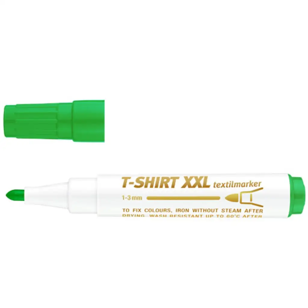 ICO: XXL T-Shirt Textilmarker grün Bild 1