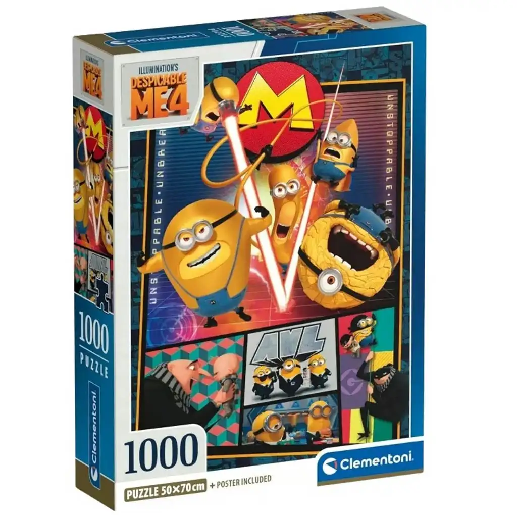 Illumination: Gru 1000-teiliges Puzzle 50x70cm - Clementoni Bild 1