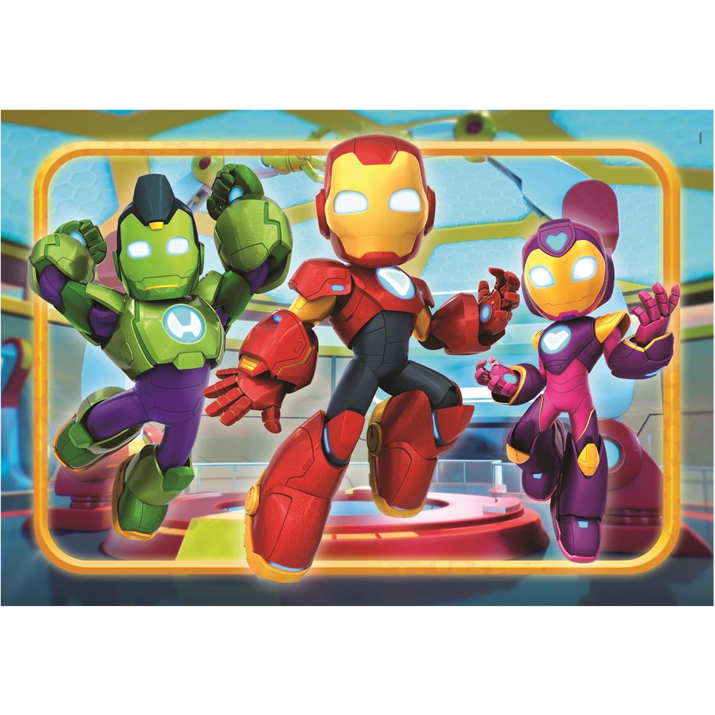 Iron Man und seine wunderbaren Freunde 30-teiliges Puzzle – Clementoni Bild 2