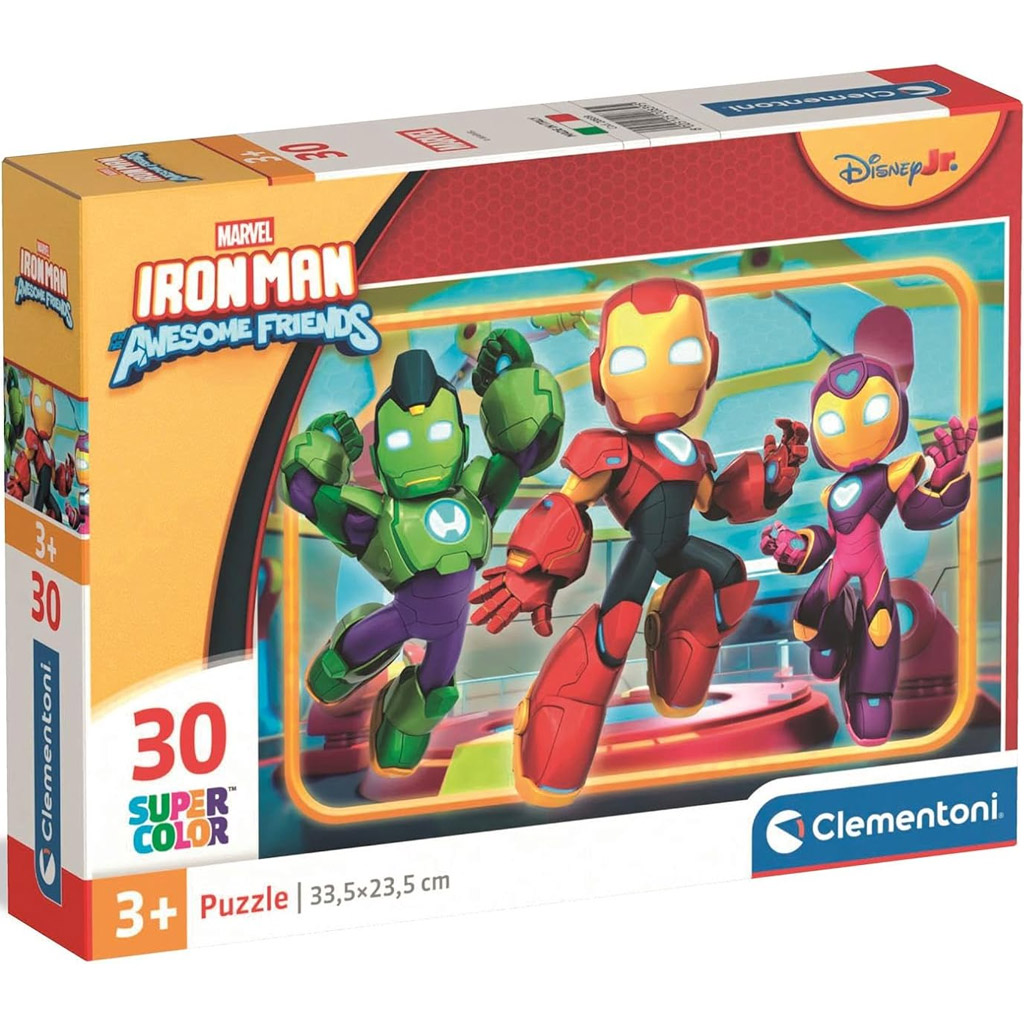 Iron Man und seine wunderbaren Freunde 30-teiliges Puzzle – Clementoni Bild 1