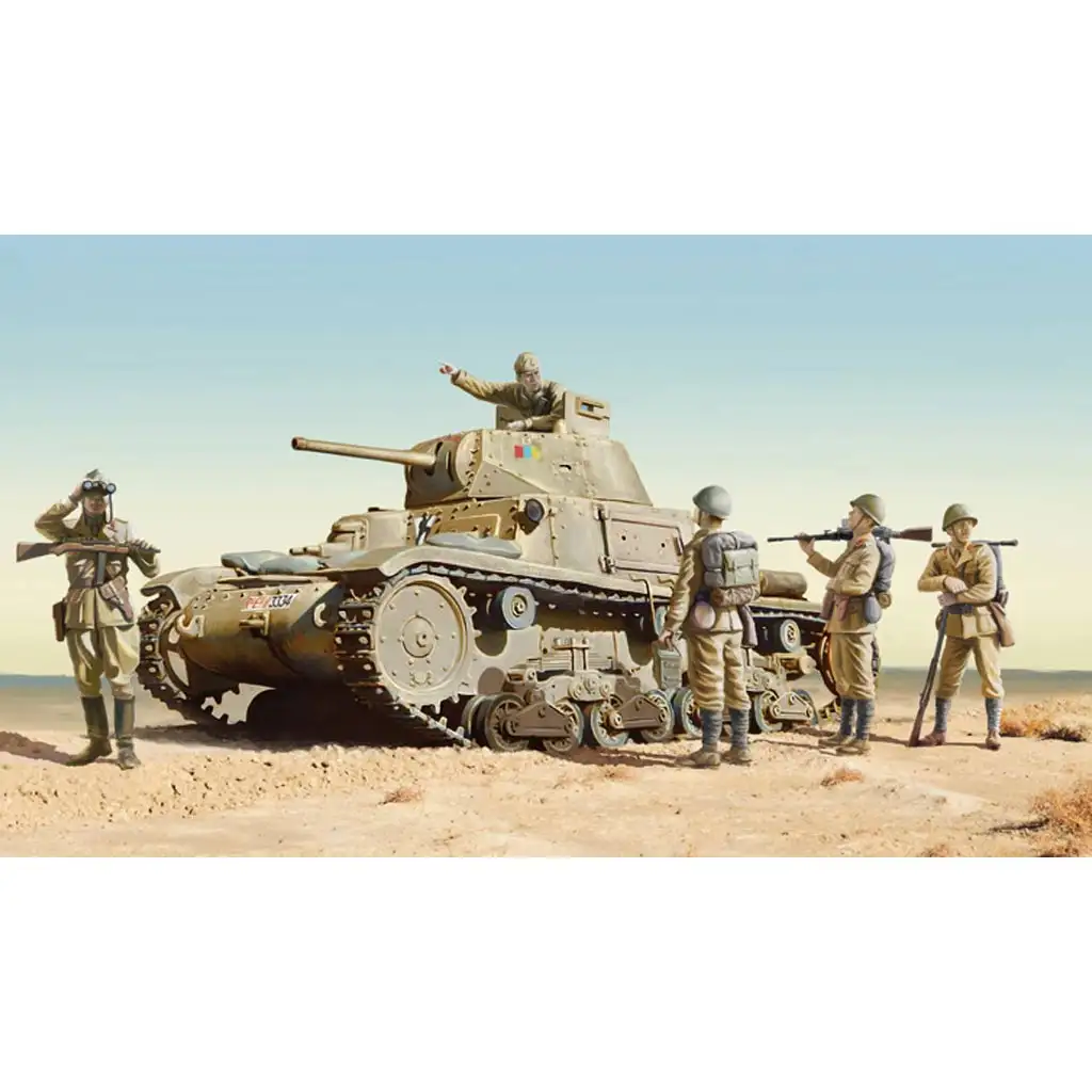 Italeri 1/35 Carro Armato M14/41 I Serie Panzer Modellbausatz Bild 9
