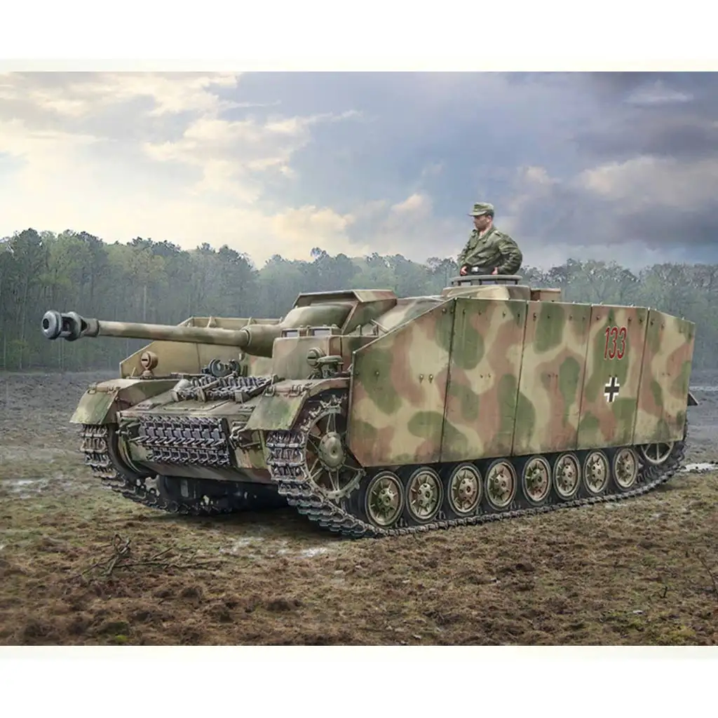 Italeri 1/35 Sd.Kfz. 167 Sturmgeschütz IV Sturmgeschütz Modellbausatz Bild 8